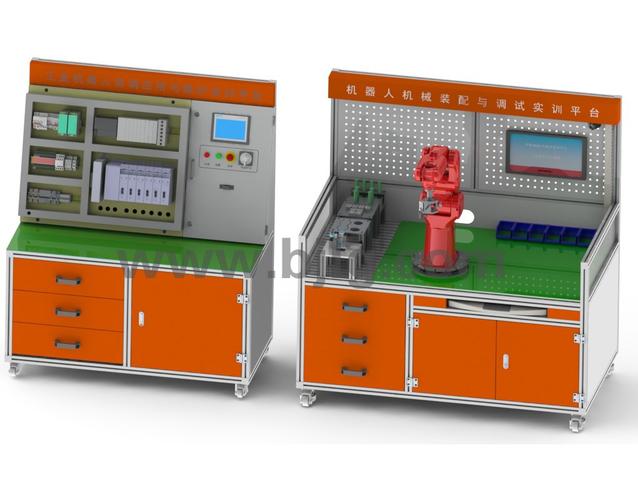机器人装调应用与维护实训平台设置内容对应工业机器人机械装配与调试